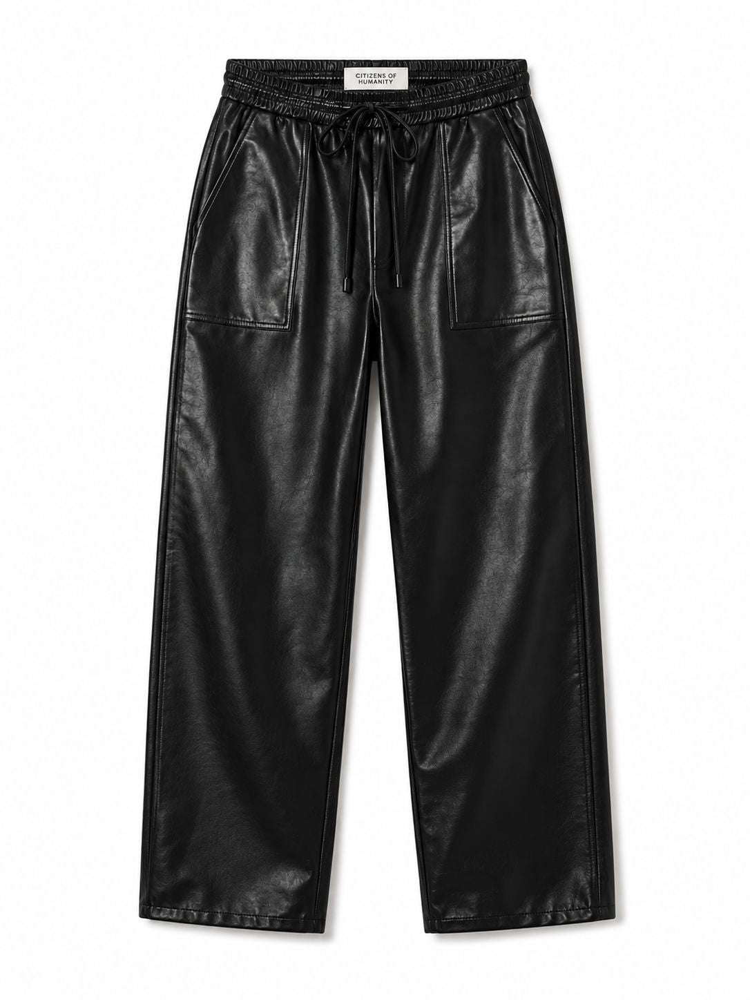 Rework Recycled Leather Pant-Bottoms-Uniquities