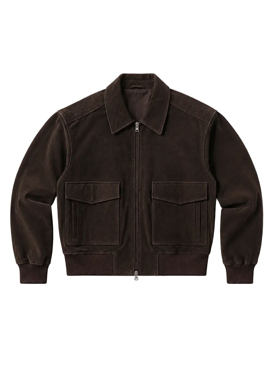 Vivienne Suede Jacket-Jackets-Uniquities