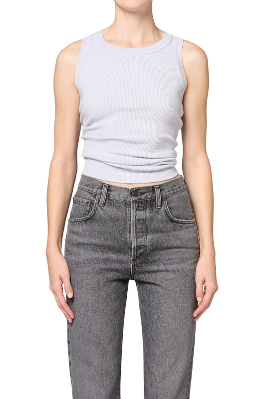 Isabel Rib Tank-Tops/Blouses-Uniquities