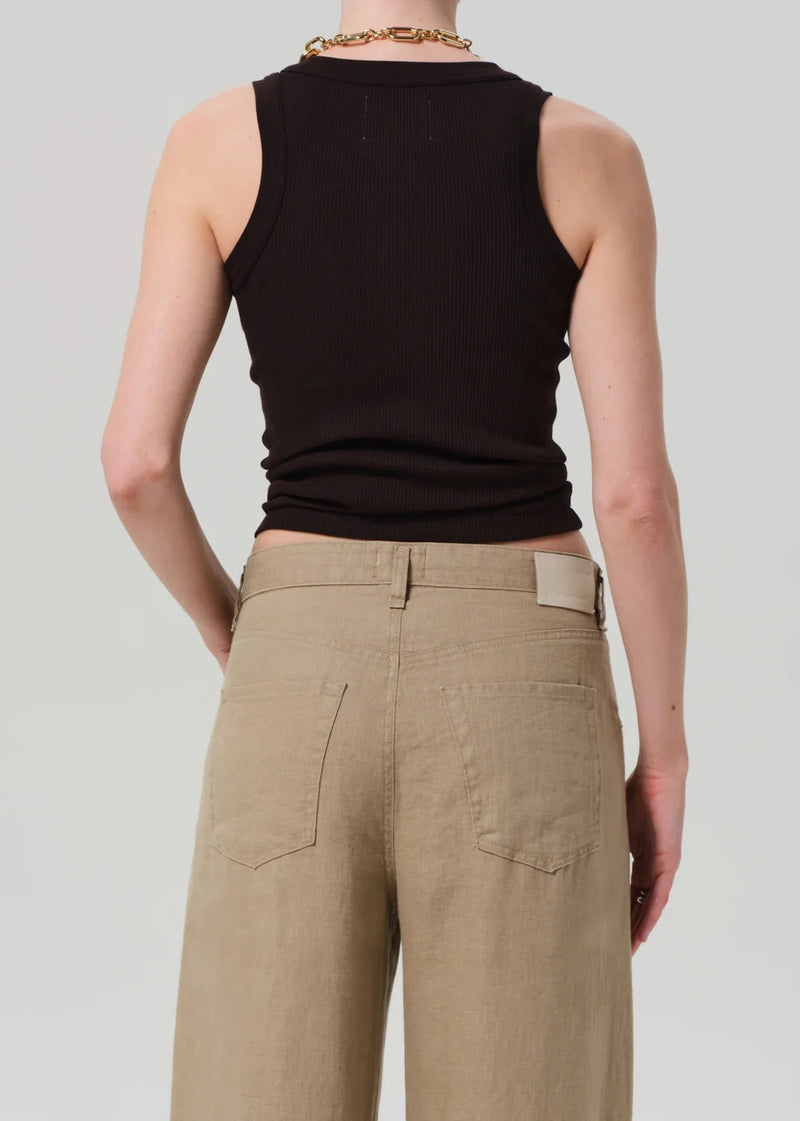 Isabel Rib Tank-Tee Shirts-Uniquities