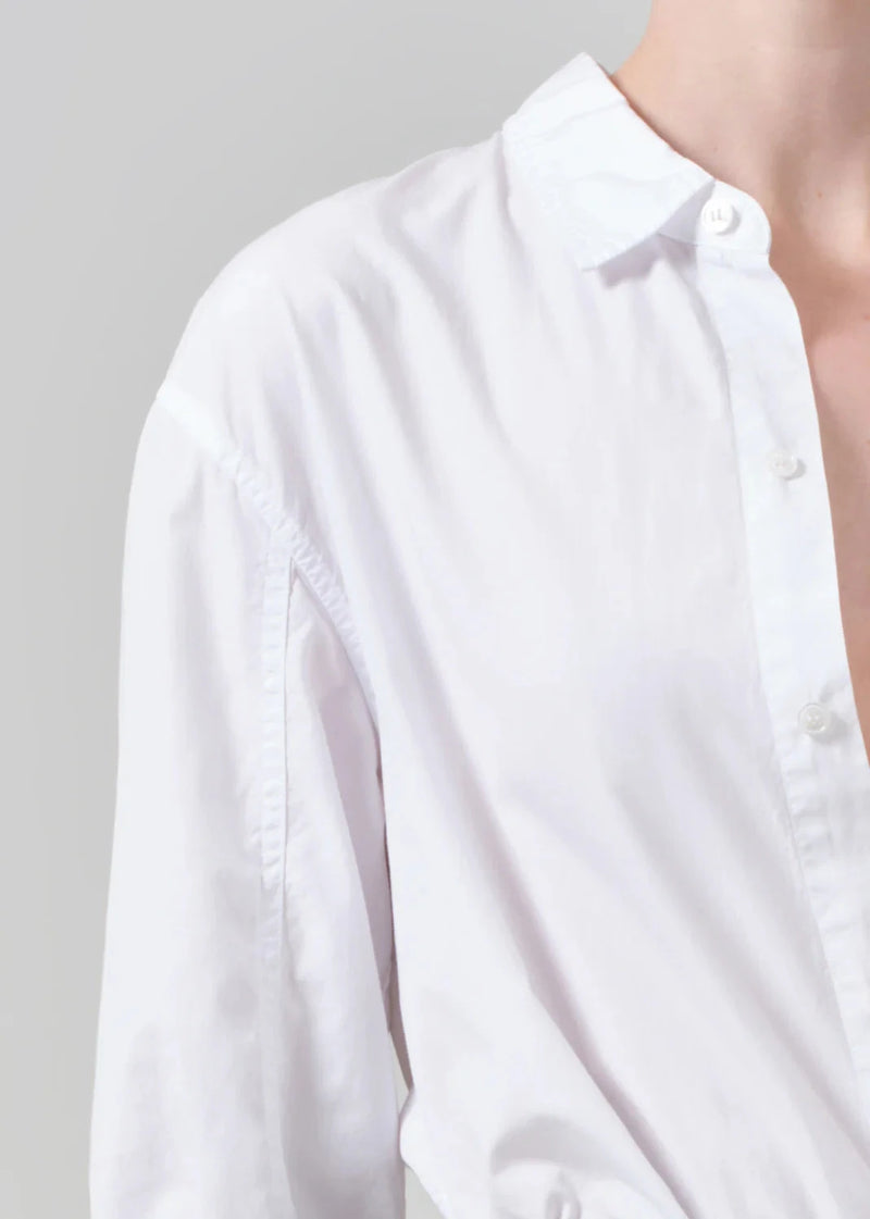 Kayla Shrunken Shirt-Tops/Blouses-Uniquities