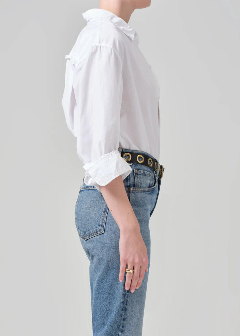 Kayla Shrunken Shirt-Tops/Blouses-Uniquities