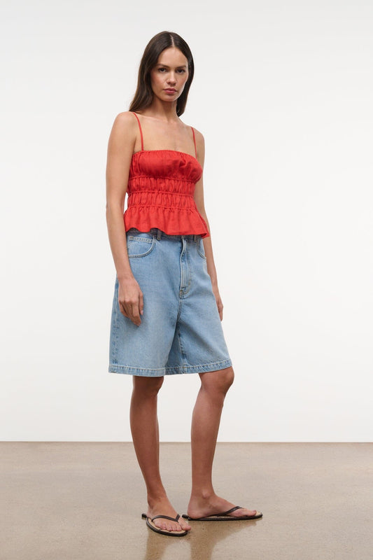 Ayla Linen Tank-Tops/Blouses-Uniquities
