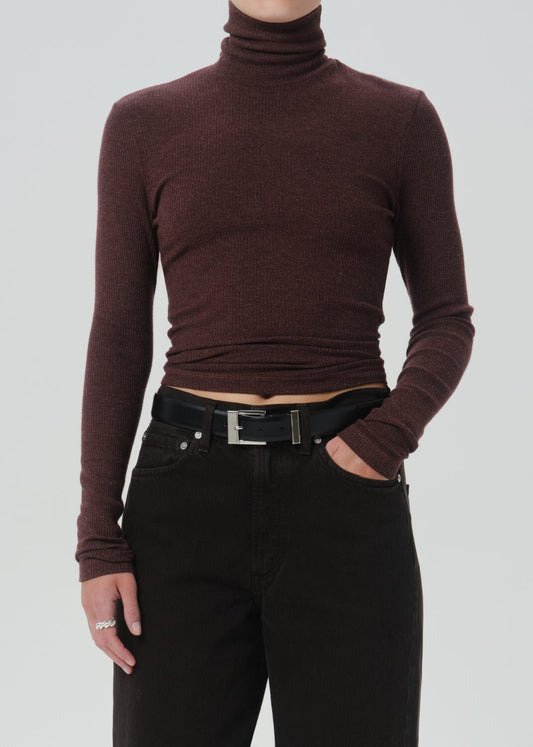 Caradene Turtleneck-Tops/Blouses-Uniquities