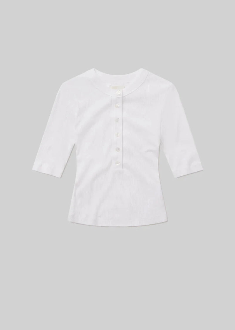 Nali Short Sleeve Henley-Tee Shirts-Uniquities