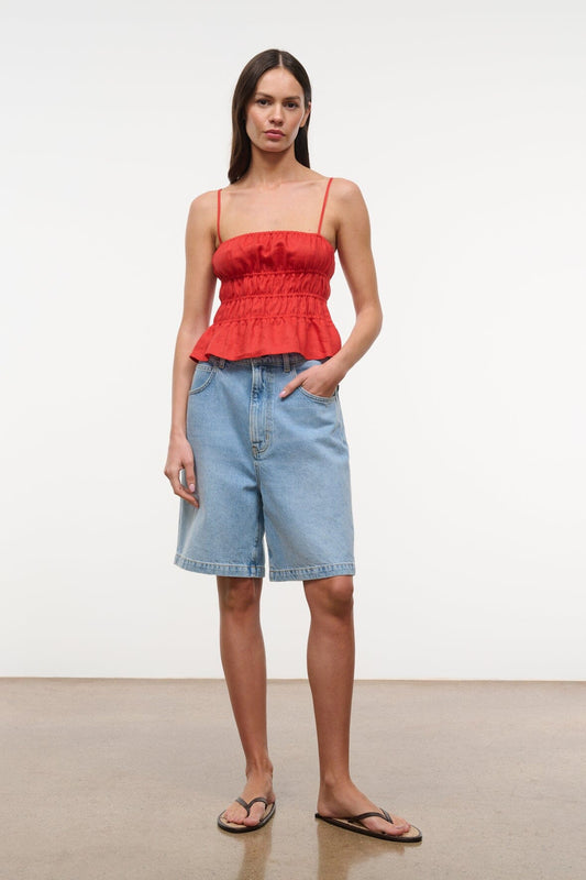 Ayla Linen Tank-Tops/Blouses-Uniquities