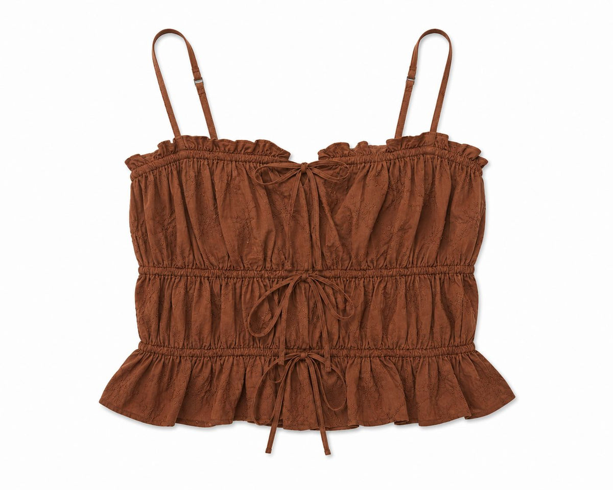 Micah Embroidered Top-Tops/Blouses-Uniquities
