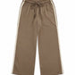Silk Stripe Crop Pant Bottoms Donni 
