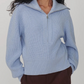 Maura Half Zip Knit