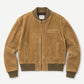 Elysia Suede Bomber-Jackets-Uniquities