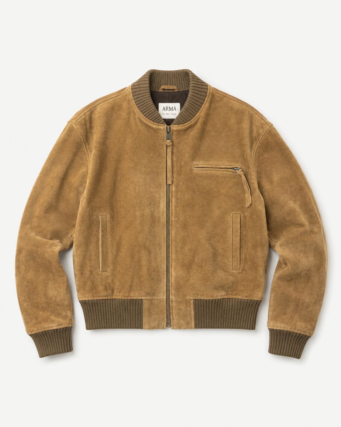 Elysia Suede Bomber-Jackets-Uniquities