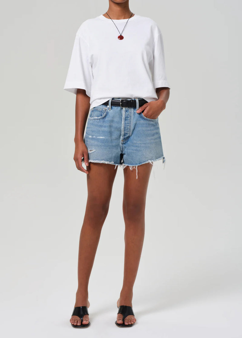 Marlow Short in Seltzer-Denim-Uniquities
