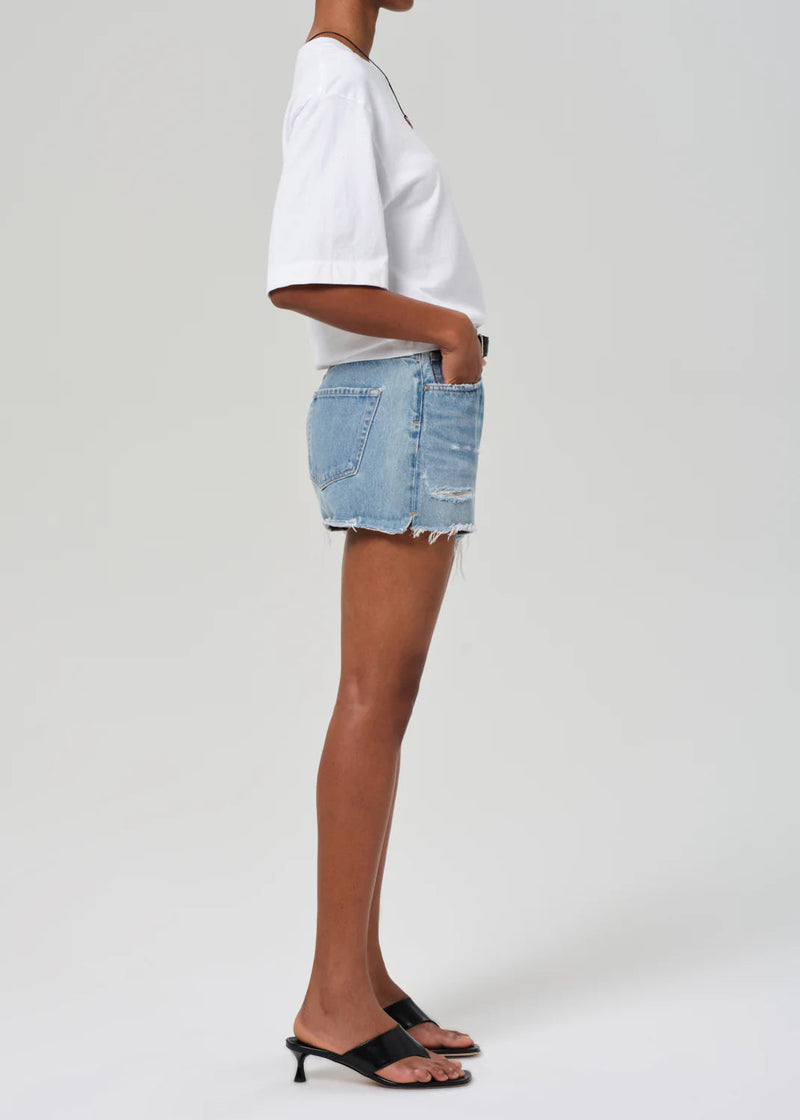 Marlow Short in Seltzer-Denim-Uniquities