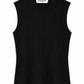 Violet Rib Sleeveless Tee