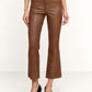 Kendra High Rise Crop Flare-Denim-Uniquities