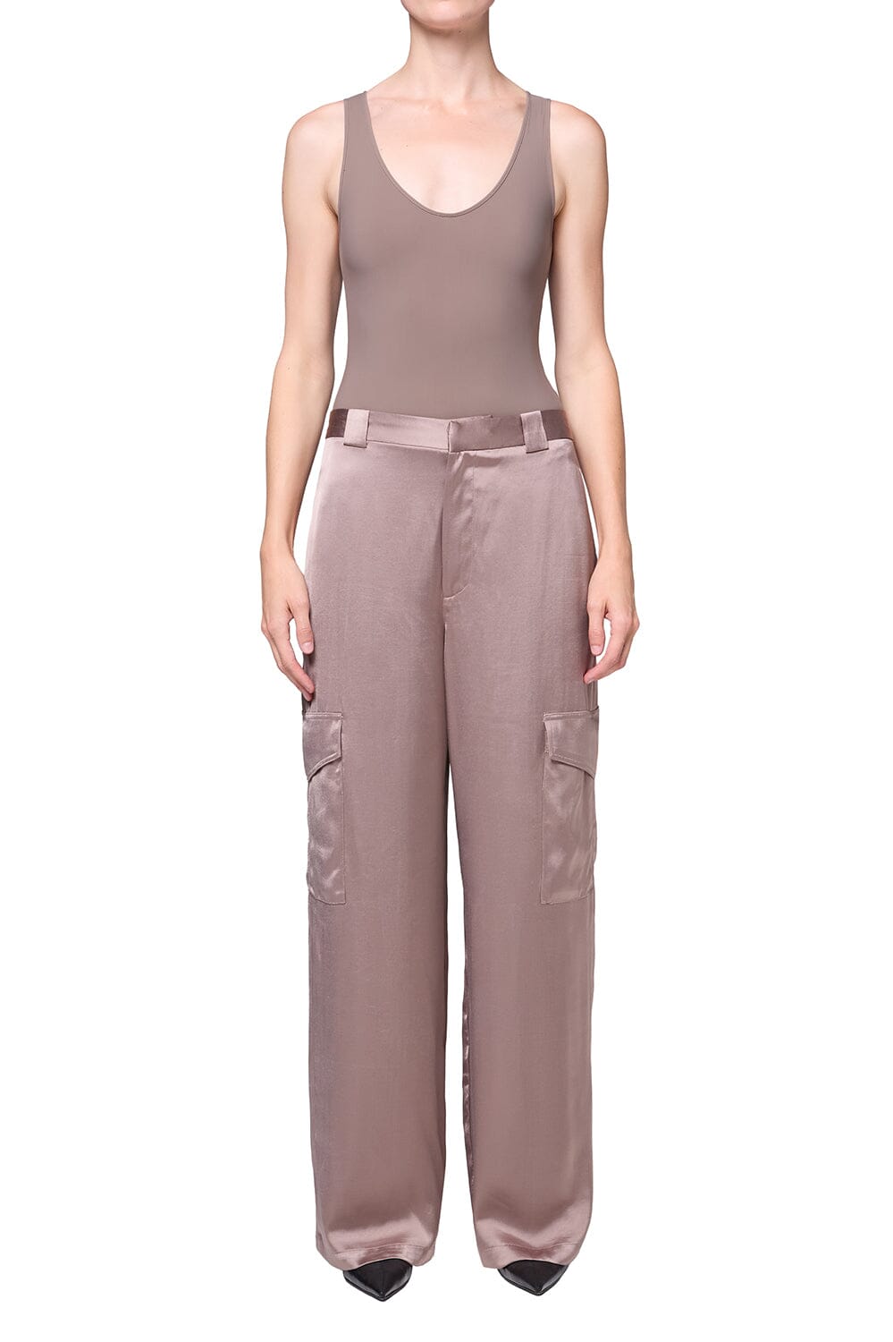 Shara Satin Pant by AGOLDE - Image 2