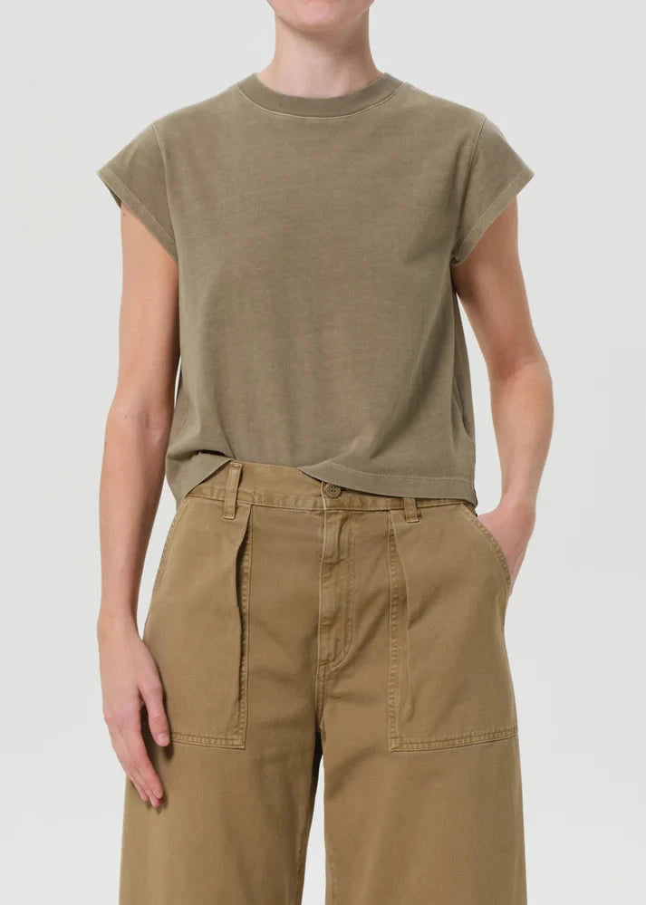Bryce Cap Sleeve Tee-Tee Shirts-Uniquities
