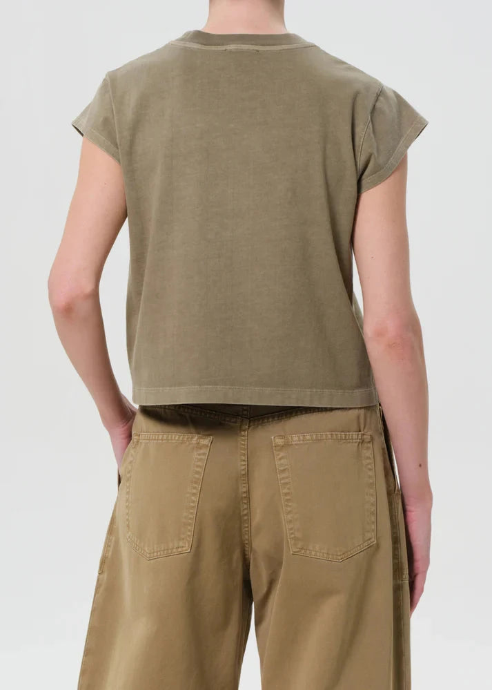 Bryce Cap Sleeve Tee-Tee Shirts-Uniquities
