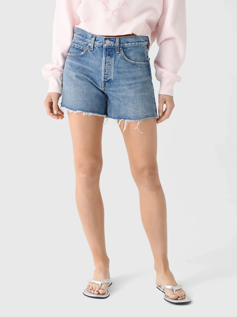 Parker Long Short in Fairway-Denim-Uniquities