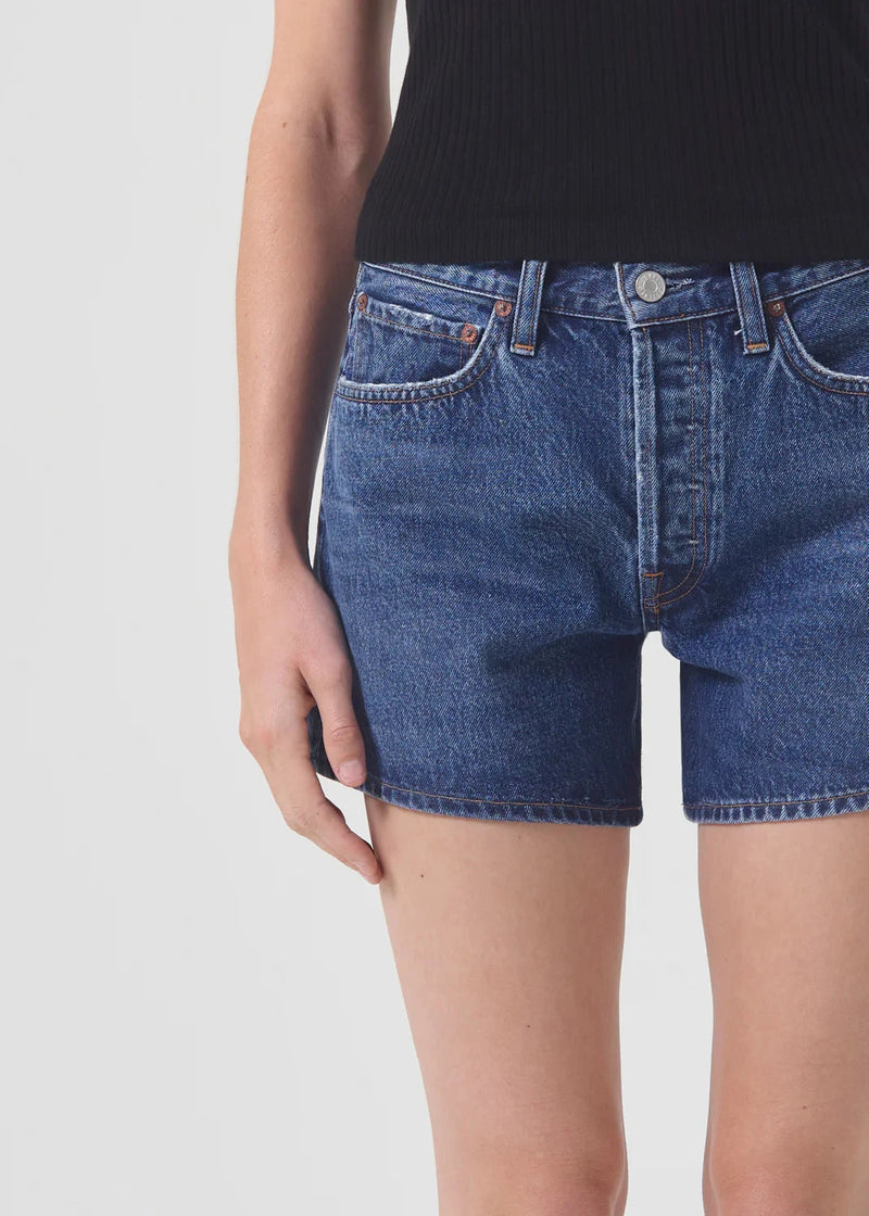Parker Long Short in Enamour-Denim-Uniquities