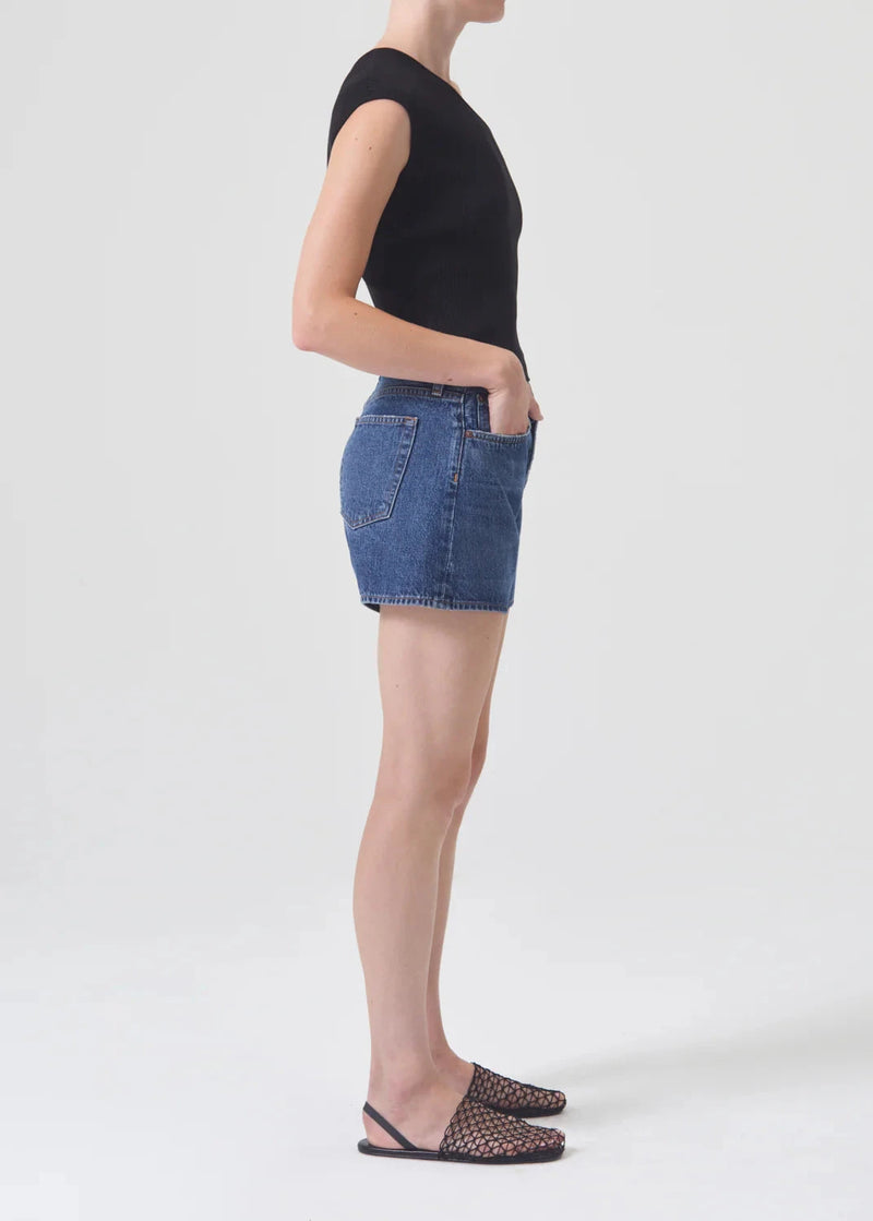 Parker Long Short in Enamour-Denim-Uniquities