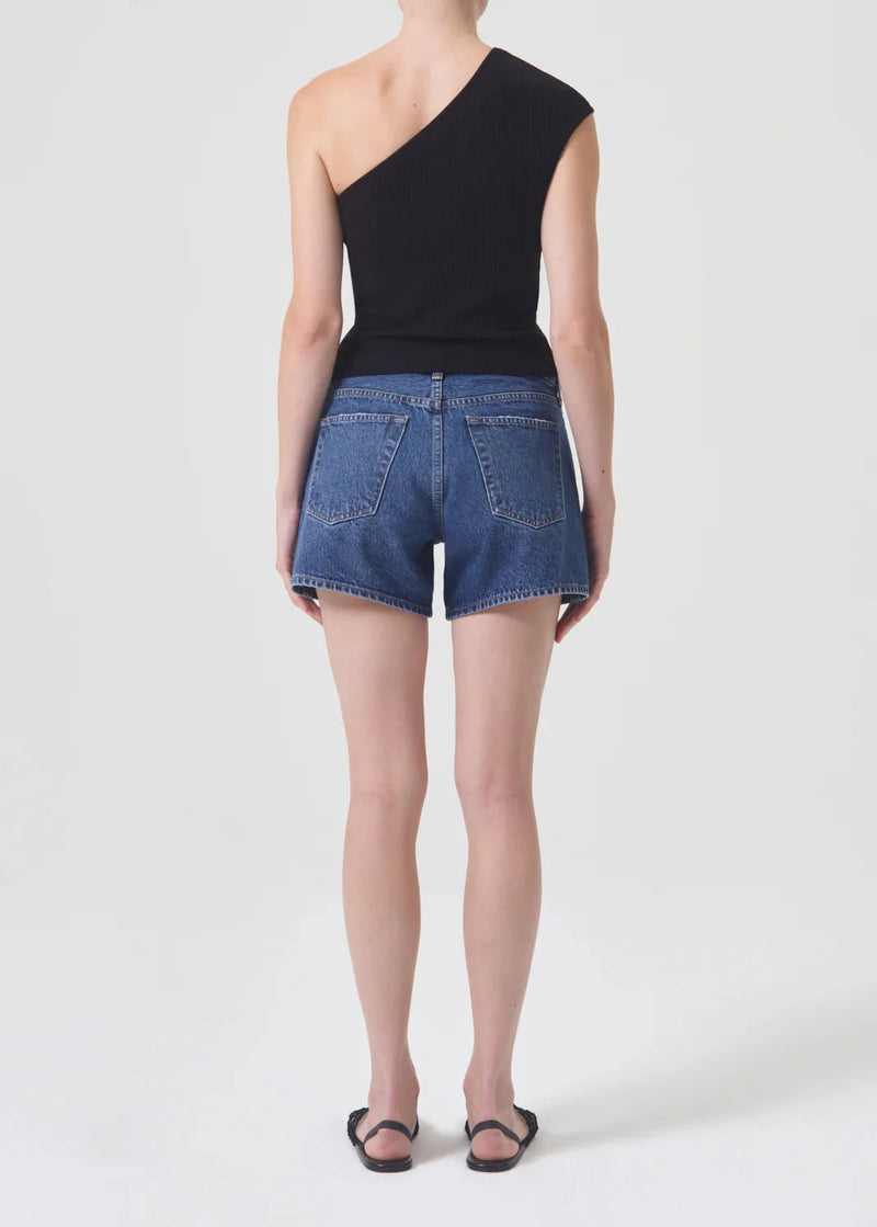 Parker Long Short in Enamour-Denim-Uniquities