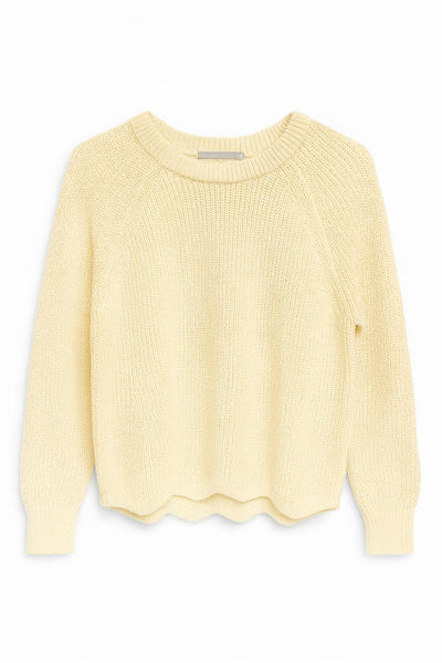 Scallop Shaker-Tops/Blouses-Uniquities