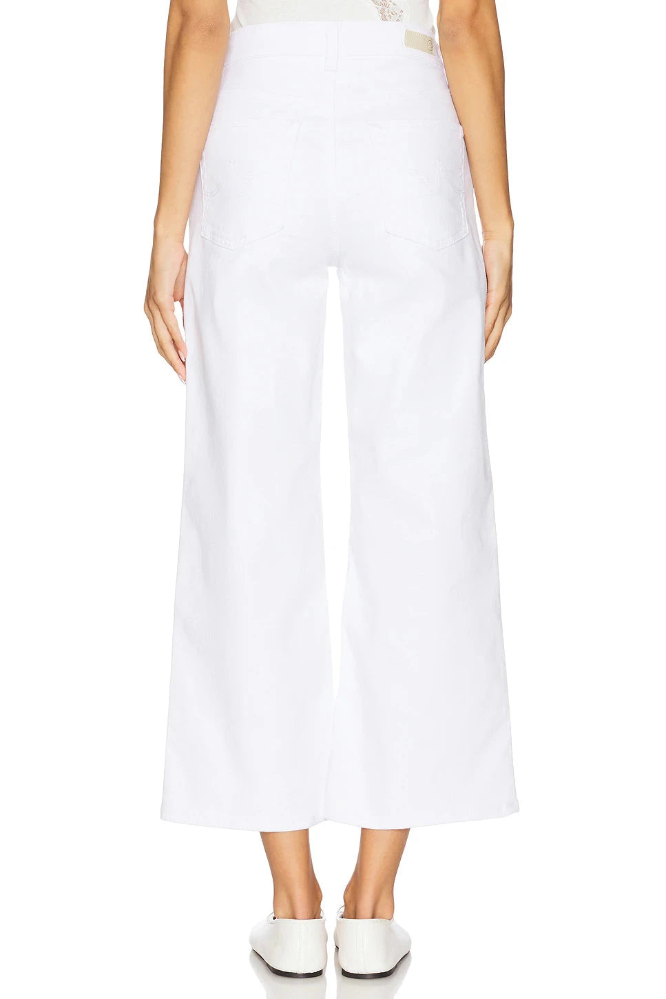 Saige Wide Leg Crop Jeans-Denim-Uniquities
