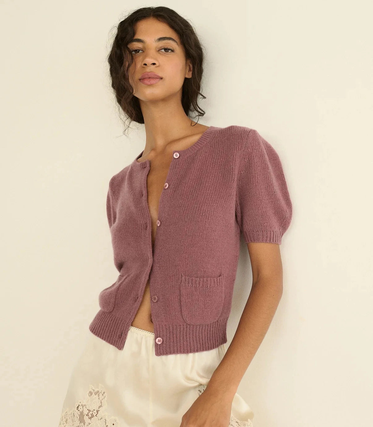 Alesia Cashmere Cardigan Tops/Blouses Doen 