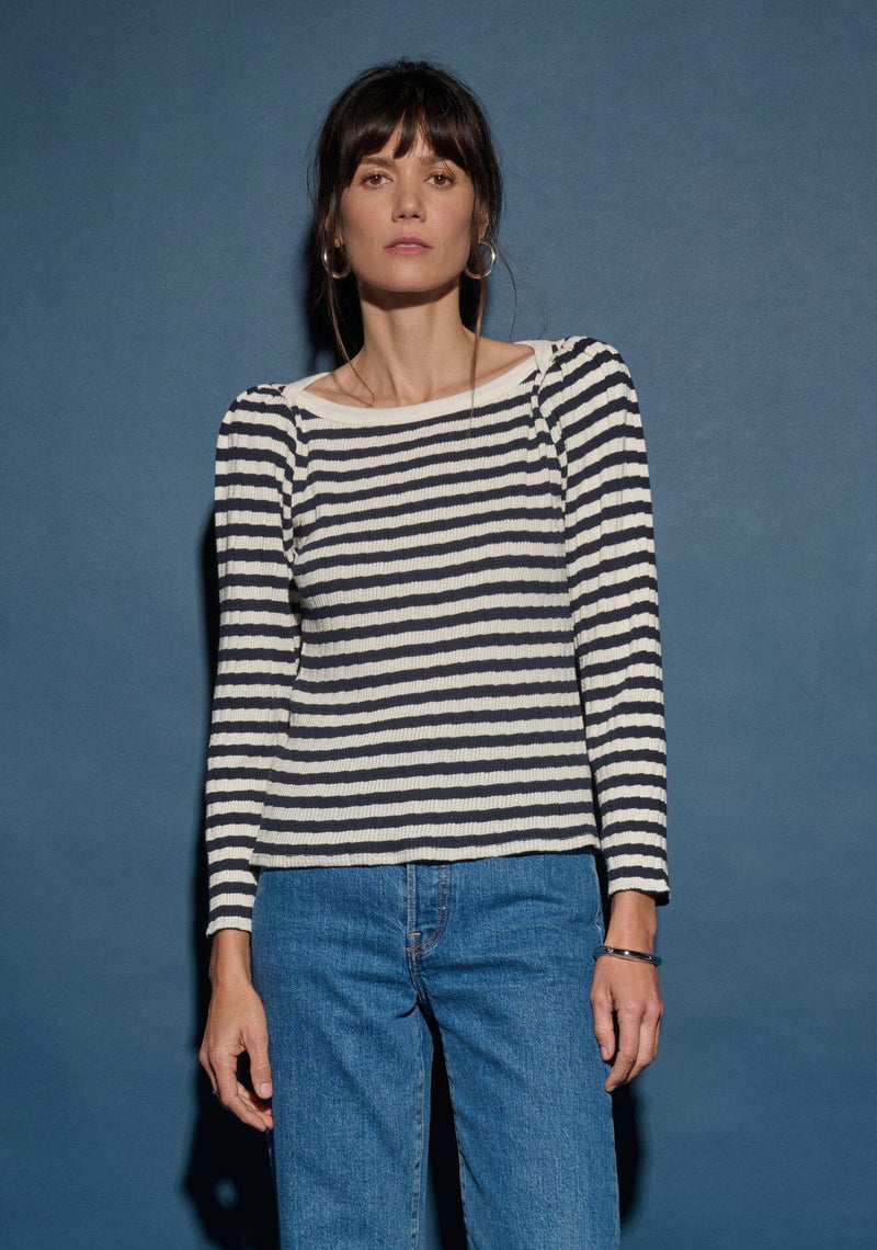 Amelie Envelope Neck Top-Tops/Blouses-Uniquities