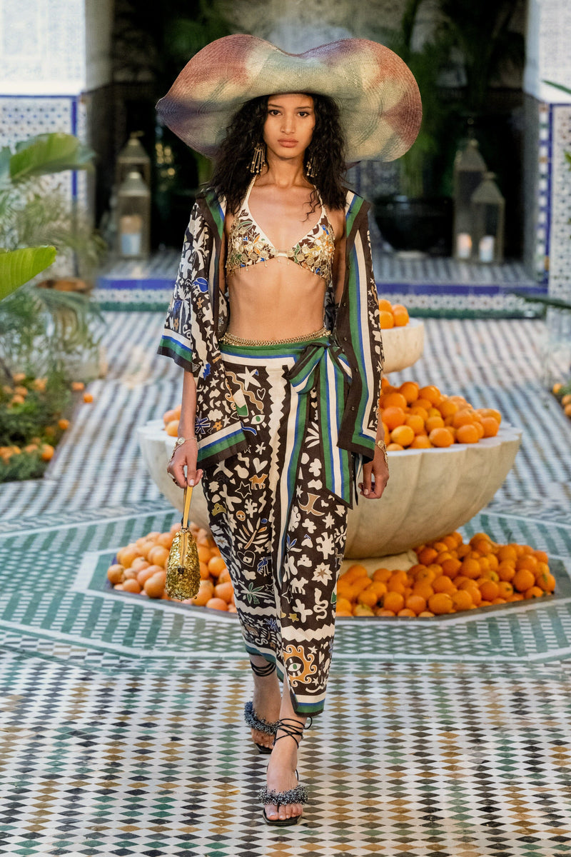 Maroc Wrap Skirt-Bottoms-Uniquities