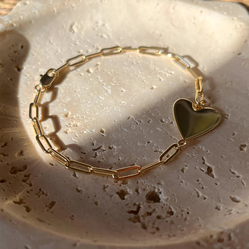 Amaya Heart Bracelet-Jewelry-Uniquities