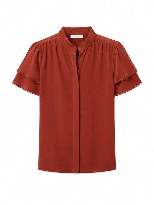 Silk Arcadia Top-Tops/Blouses-Uniquities