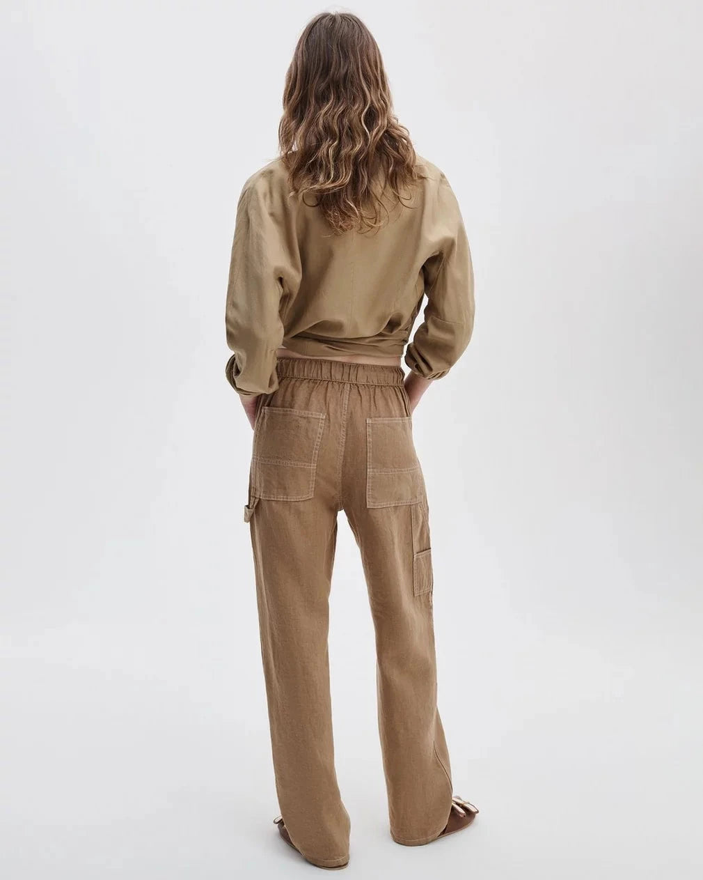 Atlas Linen Pant-Bottoms-Uniquities
