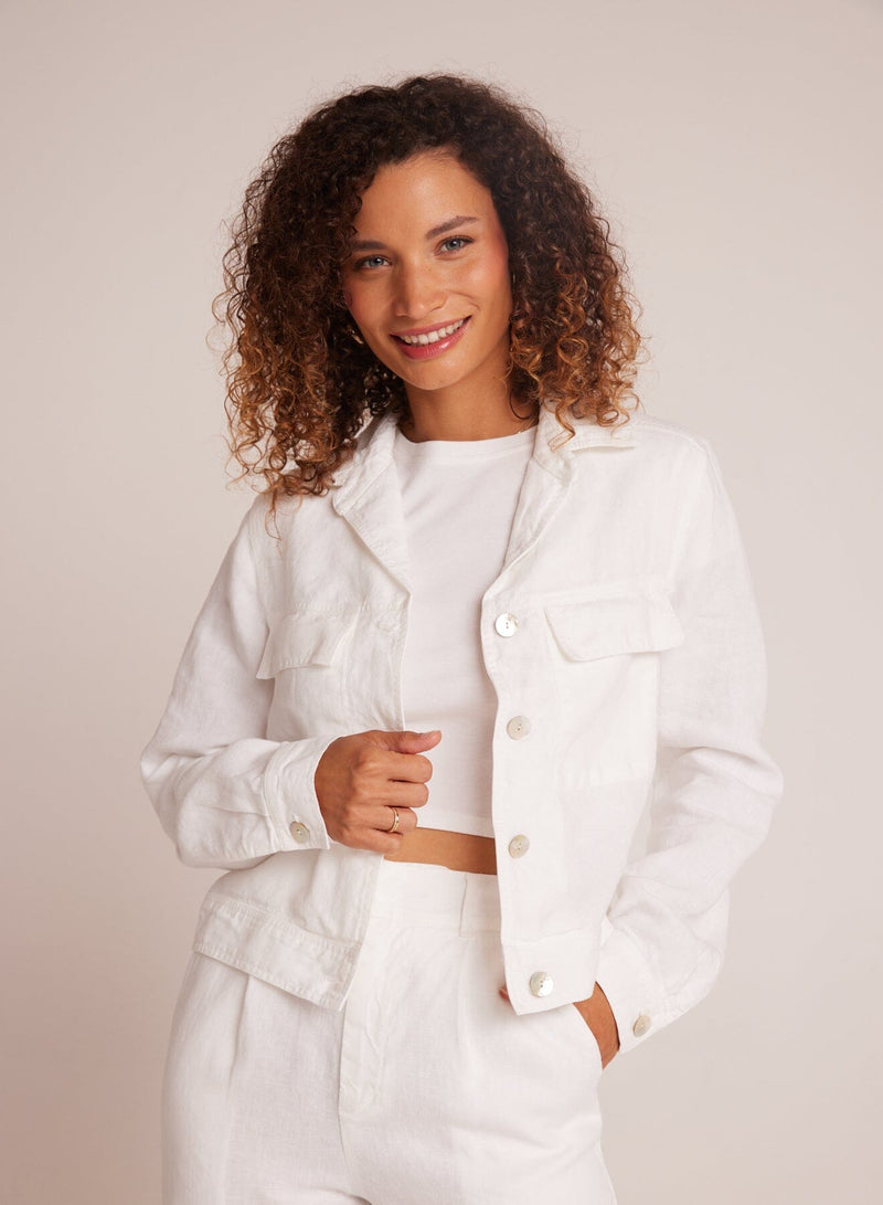 Flap Pocket Shirt Jacket-Jackets-Uniquities