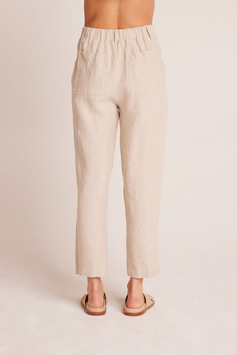 Relaxed Pleat Front Trouser-Bottoms-Uniquities