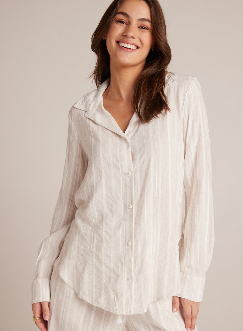 Flowy Button Down-Tops/Blouses-Uniquities