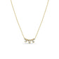 14k Tapered Baguettes Necklace-Jewelry-Uniquities