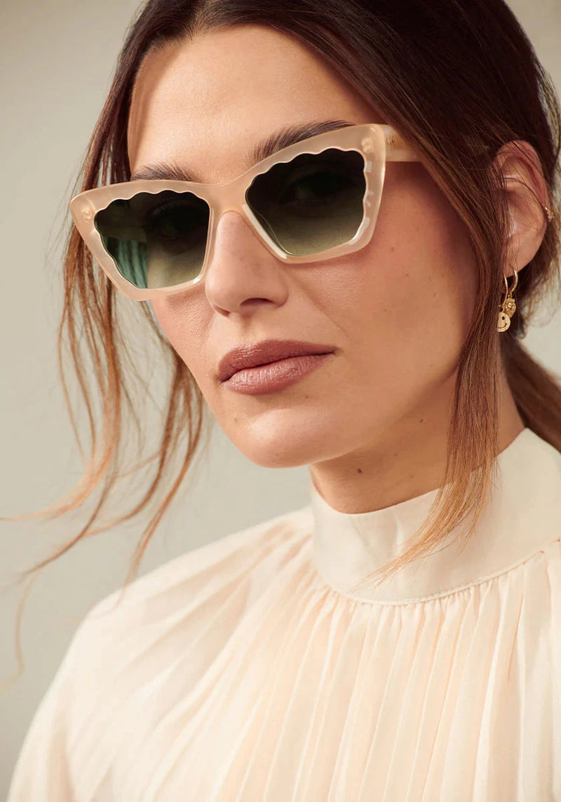 Brigitte Blonde Sunglasses-Sunglasses-Uniquities