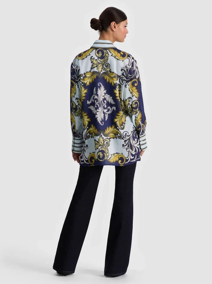 Lane Oversized Button Down-Tops/Blouses-Uniquities