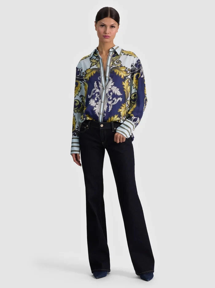 Lane Oversized Button Down-Tops/Blouses-Uniquities