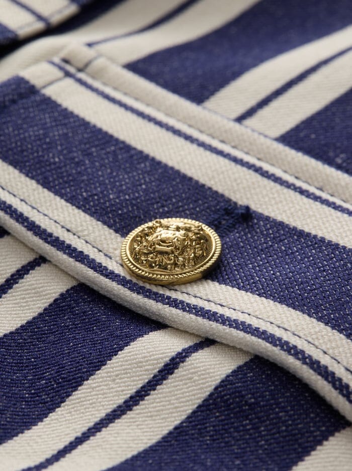 Alex Collared Boxy Jacket-Jackets-Uniquities