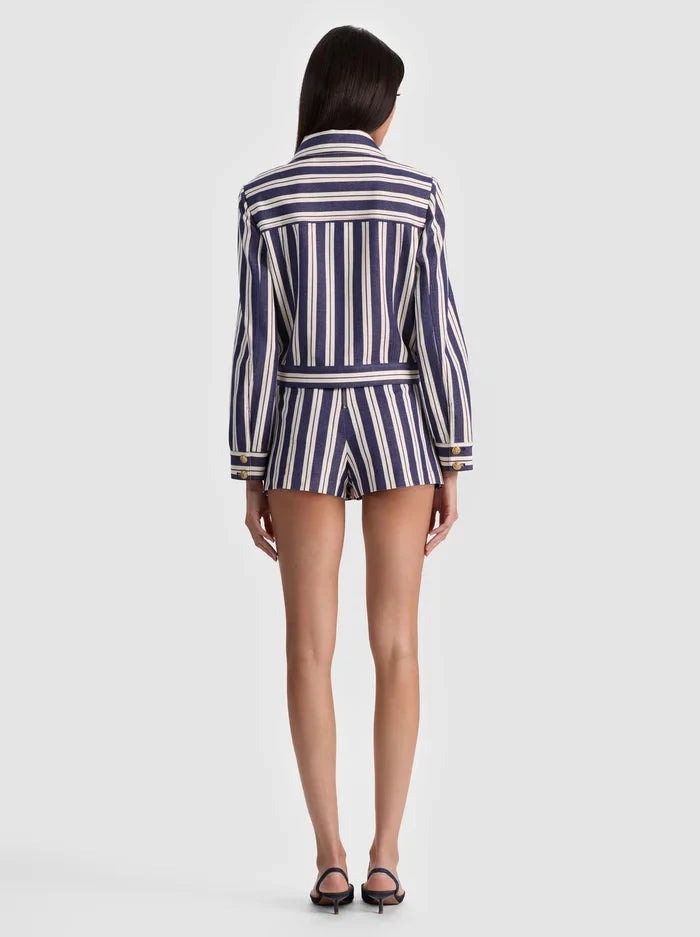 Alex Collared Boxy Jacket-Jackets-Uniquities