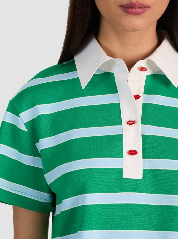 Lyle Rugby Polo Top-Tops/Blouses-Uniquities