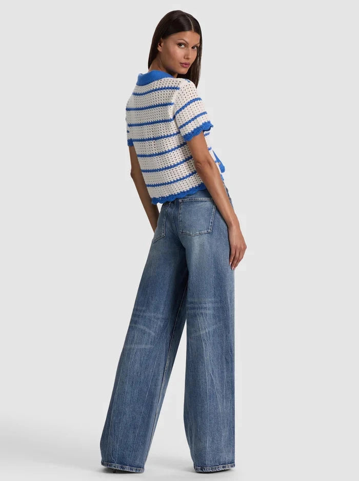 Randall Polo Cardigan-Tops/Blouses-Uniquities
