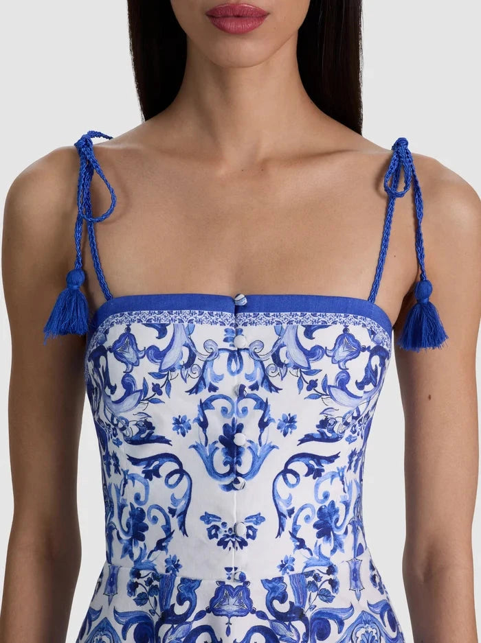 Glinda Tassel Strap Dress-Dresses-Uniquities