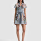 Lucy Mini Denim Shirtdress-Dresses-Uniquities