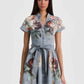 Lucy Mini Denim Shirtdress-Dresses-Uniquities