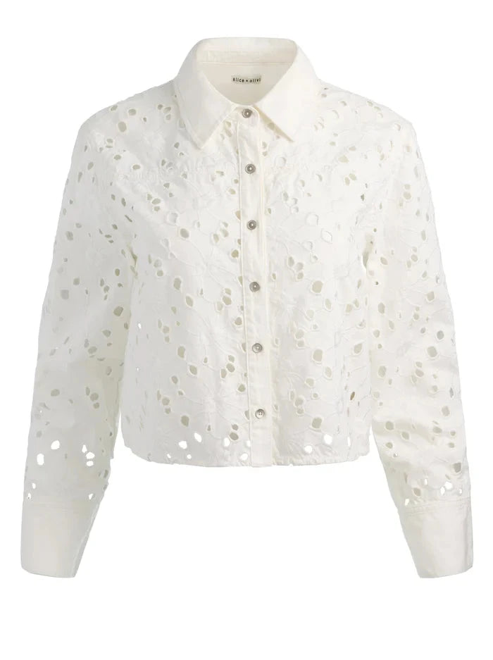 Finely Button Down Shirt-Tops/Blouses-Uniquities
