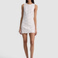 Clyde Eyelet Shift Dress-Dresses-Uniquities